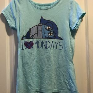 I hate Monday’s inside out top